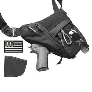 Tactical Crossbody Sling Bag Men Anti-Theft Ccw Sling Bag Edc Carry -_-